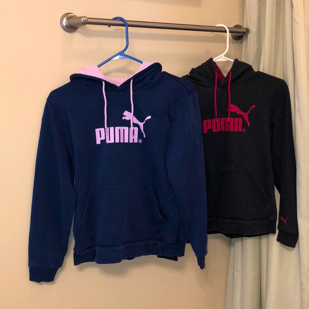 TWO Puma Hoodies
